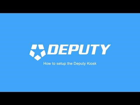 How to setup the Deputy Kiosk