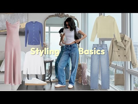 How to Style Basics for Spring | Spring Lookbook | Outfit Planning for Spring | Styling Guide