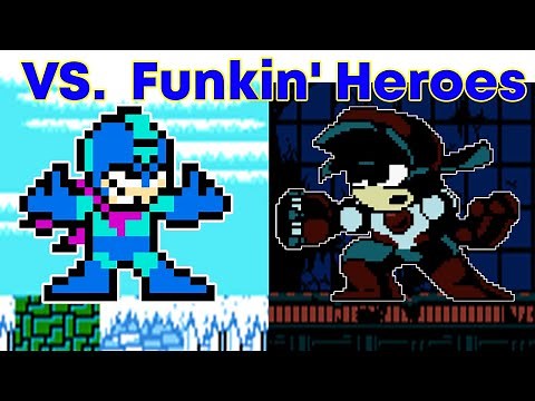 Friday Night Funkin V.S. Mega Man: Funkin' Heroes (ME-GONE MAN-GONER)