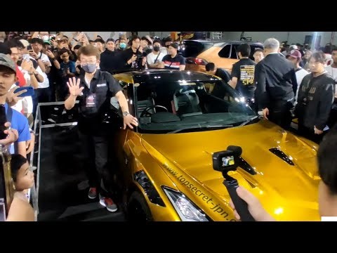 Kazuto Assistance Smoky Nagata Top Secret di Tokyo Auto Salon KL