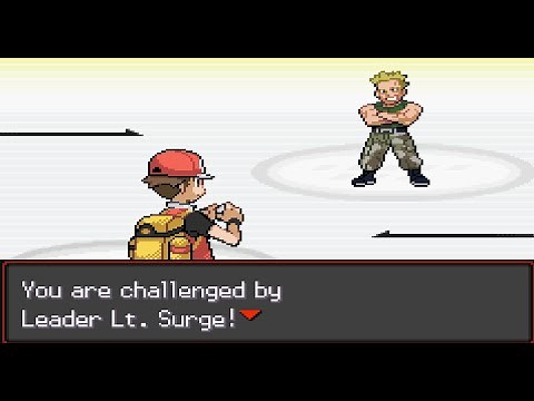 Pokemon Radical Red v4.0 - Lt. Surge rematch (normal mode)