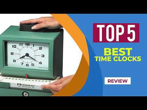 The 5 Best Time Clocks of 2025 ( Reviews ) | Best Time Clocks For Small Businesses