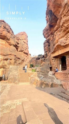 Badami Caves – 1500 Years of Hidden History! 😱 #badamicaves