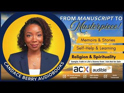 Audiobook Narration Sample | Memoirs, Stories, Self-Help & Faith-Based Titles