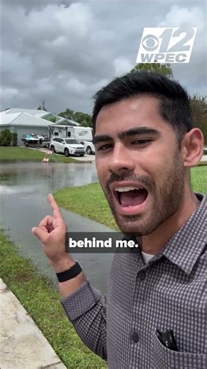 Record rainfall leaves roads flooded across the Treasure Coast