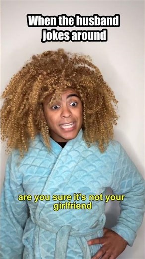 When wife jokes around VS when husband jokes around😂 #funnyvideos