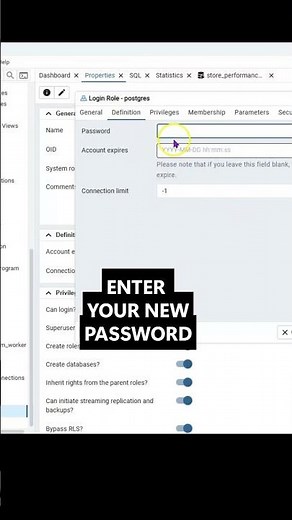 How to Reset Your PostgreSQL Password (Fast & Easy) #postgresql #sql #dataanalytics #resetpassword