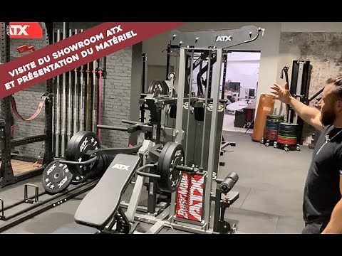 Découverte du matériel de musculation ATX - Visite guidée du showroom by Powergym
