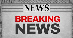 Red Breaking News on a paper 4K Animation. News presentation screen in old style, backdrop