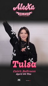 27 reactions | #AITrooper, AleXa is coming back to her hometown of TULSA during AleXa [Sick of You] on Tour in USA: Part 1 Be part of the revolution on April 4th at Cain's Ballroom!  ️ kpoptickets.com/collections/alexa-in-tulsa #AleXa #알렉사 #sickofyoutour | Studio PAV | Facebook