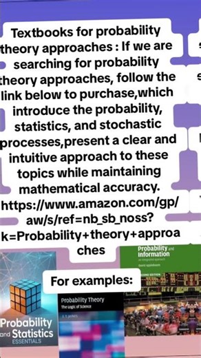 Textbooks for Probability Theory Approaches