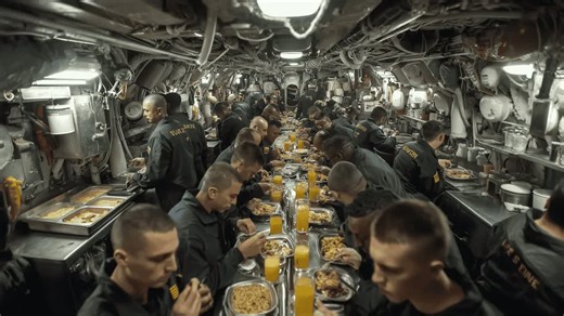 揭秘核潜艇上的生活：英国HMS复仇号船员如何在北大西洋深水下生存201天