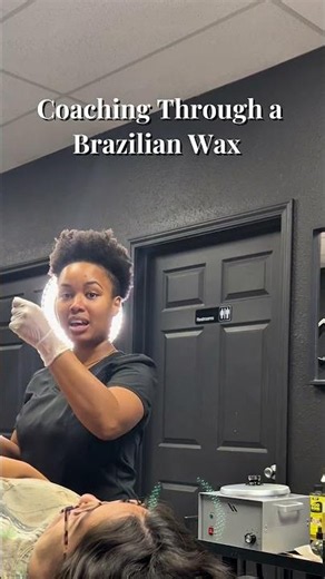 Brazilian Wax Tutorial #brazilianwax #howtowax #shorts #waxingtutorial #waxing