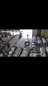 🚧🚧 Steel Coil Mishap: A Wake-Up Call for Workplace Safety 🚧 The footage below captures a steel coil falling on a worker—an accident that could have had devastating consequences. This incident highlights the urgent need to follow strict safety procedures when dealing with heavy materials. 🛑 What Went Wrong? 1️⃣ Failure to properly secure the steel coil, leading to its collapse. 2️⃣ Absence of physical barriers in the work zone. 3️⃣ Misuse or improper selection of lifting equipment. 4️⃣ Lack o