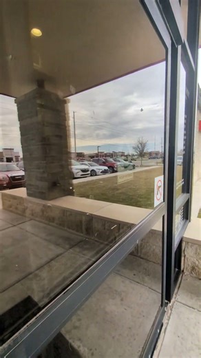 Exiting through the Horton Automatic Doors at the Ridge Grene Vision Group in Wichita, KS