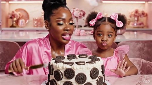 😂😂😂 it’s giving AI #asmr #mukbang #oreo#cake #ai | oreos