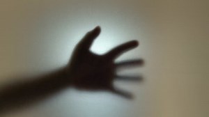 Silhouette Hand On Mirror Horror Movie Stock Footage Video (100% Royalty-free) 1023154894 | Shutterstock