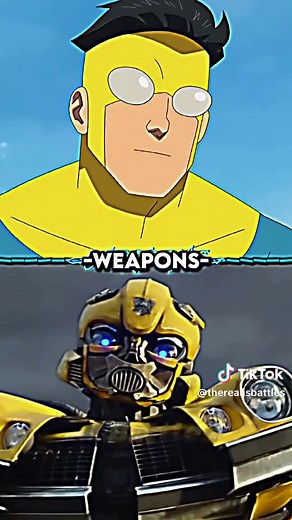 Invincible vs Bumblebee: Epic Robot Showdown