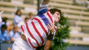 Best Grandstand matches: Gilbert vs. Becker, 1987
