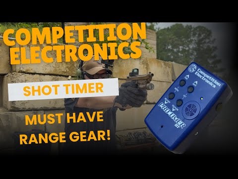 Must Have Range Gear: Competition electronics ProTimer w/BlueTooth