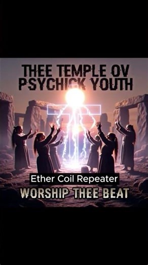 Thee Temple Ov Psychick Youth – Ether Coil Repeater | Acid Loop ⚡ #Shorts