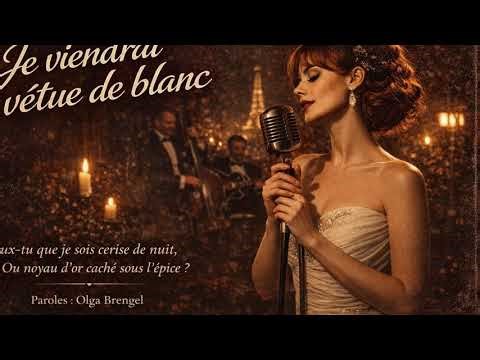 Chanson jazz française | Ночной Париж — французский джаз | Olga Brengel