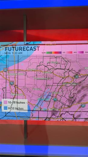 12 PM snow update with Meteorologist Caitlin Westerholm ☃️ wjactv.com/weather | WJAC-TV News