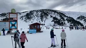 Some clouds covered the slopes of Grandvalira Soldeu today! ❄️ on its way? | Soldeu.com