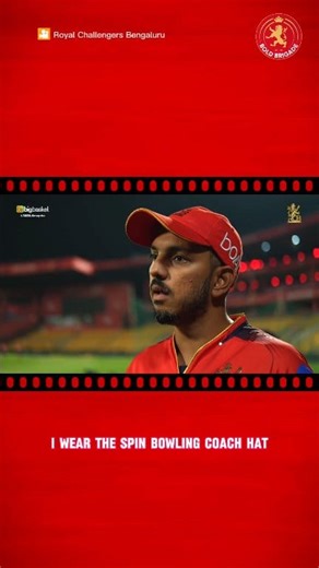17K views · 1.1K reactions | Malolan Rangarajan looks after RCB's spin bowling department.  #RCB • #IPL2025 • #BBReels | RCB Bold Brigade | Facebook