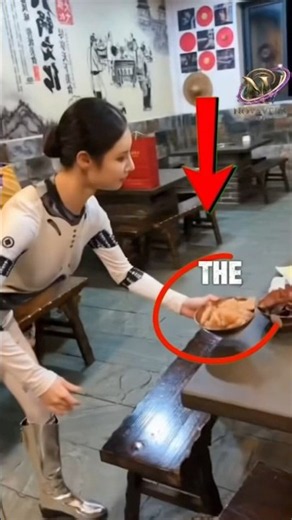 The Hyper-Realistic Android Ultimate Restaurant Waiter!🤯😶‍🌫️ #robot