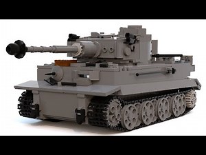 LEGO Tiger H1 Instructions