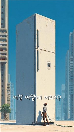 하아 이걸 ...어떻게 버리지? #대형폐기물