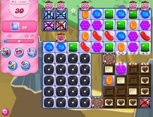Tips and Walkthrough: Candy Crush Level 4707