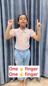 One finger ☝️ Counting Activity | Education Boom