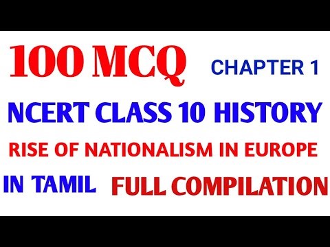 100+ MCQ 10 th ncert Nationalism in Europe compilation