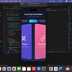 Card Slide Animation in #flutter ⚙️ Source Code: https://futurecorecodex.com/ . . . #flutterdeveloper #flutterdev #mobile #mobileapp #android #ios #developer #development #dart #mobileappdevelopment #ui #uidesign #uiux #flutteranimation #reels #fyp #programingisfun #programingmemes #programinglanguage #programinglife #androiddeveloper #androidgames #coding #programmer #softwareengineer #mobileappdeveloper #ai | Muhammad Hassan Hafeez | Facebook