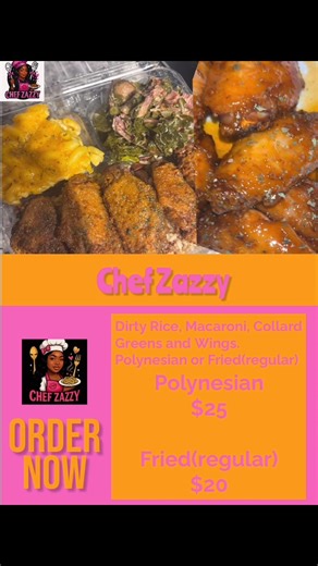 Good morning. Menu has changed. Will be cooking TOMORROW #SoulFoodSundays ‼️‼️ TEXT 3058799044 to place your order(s) Cashapp $Zazzy79 OR ApplePay 3058799044 #PrincetonArea @highlight | Zaizaon Aquina