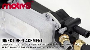 Motiv8 Oil Filter Cooler Adapter Housing Assembly Kit Includes Filter | 3.6L V6 Engine | Compatible with Jeep Wrangler, Chrysler, RAM and Dodge 2014 2015 2016 2017 | Replaces: 68105583AF, OFH101