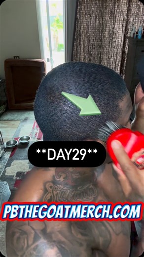 Poppy Blasted on Instagram: "360 Wave Update ** DAY29** We already at the ripple stage which is amazing! Of course I only use goat drip hair products to speed up the process and also for healthy hair growth! Pbthegoatmerch.com #360waves #540waves #wavecheck #haircare #hairgrowth #hairhealth #wavyhair #curlyhair #hairtreatment #hairstyle #hairtreatment #pbthegoat"
