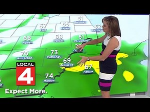 Temperatures near 80 degrees, severe weather possible in Metro Detroit
