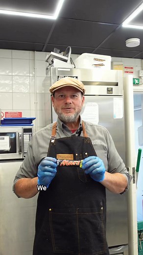 Have you tried our deep fried Mars bar? Come grab yourself this treat down at Two Gates! Order now for delivery or collection https://order.twogatesfisheries.co.uk/ | Two Gates Fisheries