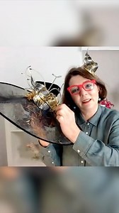 3.7K views · 21 reactions | Learn With Lina // Add a creative touch of colour and texture to your headwear. . . . #millinery #headwear #milliner #millinerycouture #fascinator | Hat Academy | Facebook