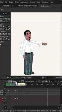 How To Create Animations || Animating On The TimeLine (Part2)#mohoanimation #tutorial #character
