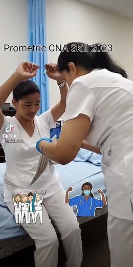 prometric CNA Skill Amulate a patient using a gait belt #Shorts,#fyp