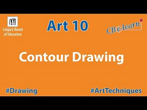 Contour Drawing: Face and Hands