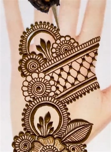 Easy Arabic Trick Mehndi Design Ideas
