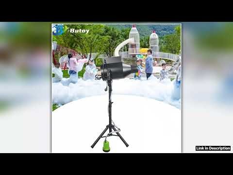 Summer 1000W Small Foam Machine Party Bubble Cannon Blower Sprayer Foam Making Machine for Outdoor
