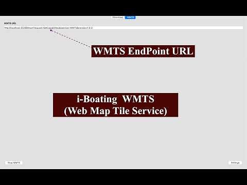 i-Boating WMTS (Web Map Tile Service - Marine Charts & Lake Maps)