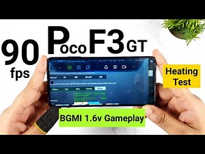 Poco F3 GT BGMI 90fps Gameplay | Heating Test | Fps Drop Test | Dimensity 1200 🔥🔥🔥