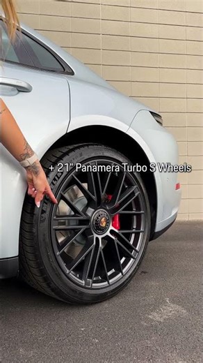 All the upfits on this Panamera.